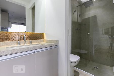 Apartamento para alugar com 74m², 1 quarto e 1 vaga Apartamento para alugar com 74m², 1 quarto e 1 vagaBanheiro 2