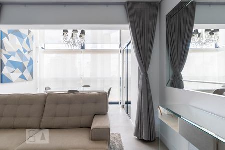 Sala de apartamento para alugar com 1 quarto, 74m² em Vila Olímpia, São Paulo