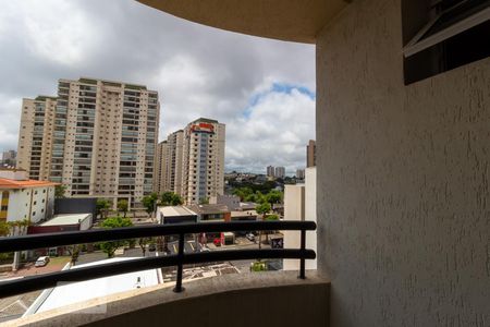 Vista da sacada de apartamento para alugar com 1 quarto, 55m² em Centro, Santo André