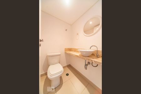 Lavabo de apartamento para alugar com 1 quarto, 70m² em Jardim, Santo André