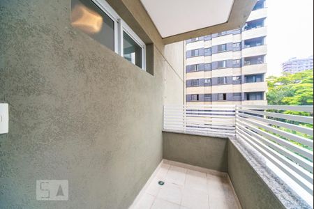 Varanda da Sala de apartamento para alugar com 1 quarto, 70m² em Jardim, Santo André