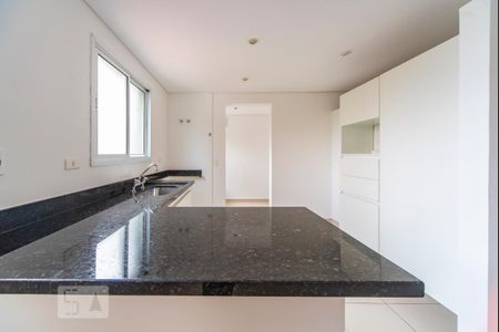 Cozinha  de apartamento para alugar com 1 quarto, 70m² em Jardim, Santo André