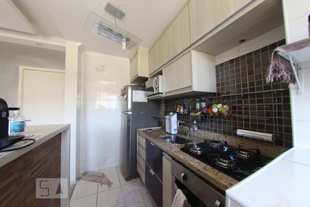 Cozinha de apartamento à venda com 1 quarto, 48m² em Chácara das Nações, Campinas