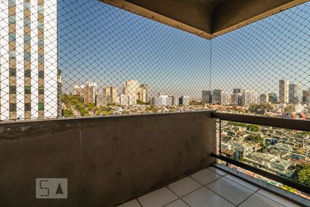Varanda da Sala de kitnet/studio para alugar com 1 quarto, 67m² em Alphaville, Barueri