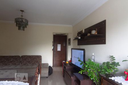 Sala de Estar de apartamento à venda com 3 quartos, 86m² em Vila Indiana, São Paulo