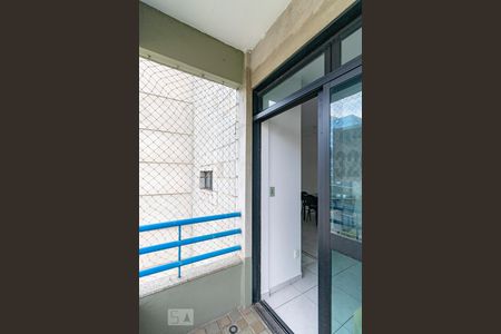 Varanda da Sala de apartamento para alugar com 1 quarto, 45m² em Funcionários, Belo Horizonte