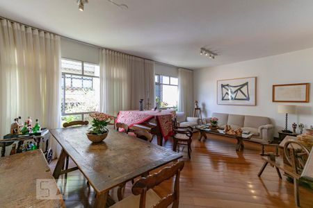 Sala de apartamento à venda com 4 quartos, 180m² em Lourdes, Belo Horizonte