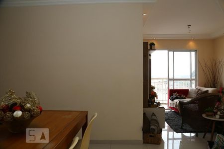 Sala de apartamento à venda com 3 quartos, 65m² em Chácara Agrindus, Taboão da Serra