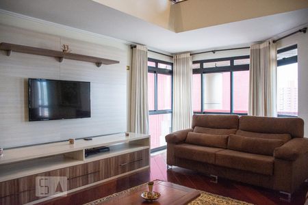 Sala de apartamento para alugar com 5 quartos, 310m² em Vila Bastos, Santo André