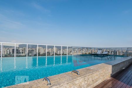 Área Comum - Piscina  de apartamento para alugar com 1 quarto, 48m² em Vila Gertrudes, São Paulo