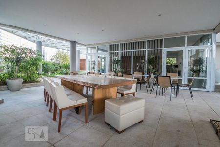 Área Comum - Churrasqueira  de apartamento para alugar com 1 quarto, 48m² em Vila Gertrudes, São Paulo