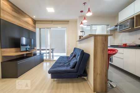 Apartamento para alugar com 48m², 1 quarto e 1 vaga Apartamento para alugar com 48m², 1 quarto e 1 vagaSala