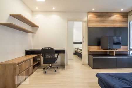 Apartamento para alugar com 48m², 1 quarto e 1 vaga Apartamento para alugar com 48m², 1 quarto e 1 vagaSala