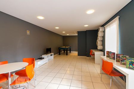 Apartamento para alugar com 54m², 2 quartos e sem vagaSalão de jogos teen
