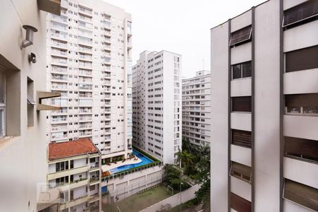 Varanda Vista de apartamento à venda com 1 quarto, 40m² em Bela Vista, São Paulo