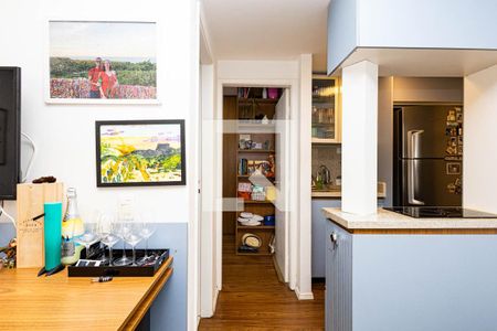 Sala de apartamento à venda com 1 quarto, 40m² em Bela Vista, São Paulo