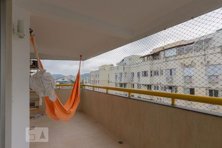 Varanda Sala 1 (1º andar) de apartamento à venda com 4 quartos, 169m² em Freguesia (jacarepaguá), Rio de Janeiro