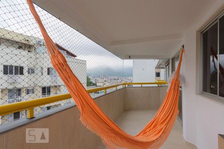 Varanda Sala 1 (1º andar) de apartamento à venda com 4 quartos, 169m² em Freguesia (jacarepaguá), Rio de Janeiro