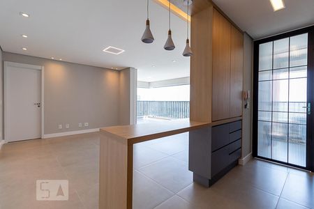 Sala - cozinha de apartamento para alugar com 3 quartos, 98m² em Pinheiros, São Paulo