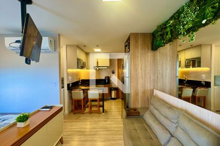 Sala de kitnet/studio para alugar com 1 quarto, 31m² em Centro, Guarulhos