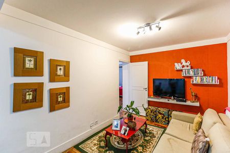 Sala de estar de apartamento à venda com 3 quartos, 110m² em Jardim Novo Santo Amaro, São Paulo