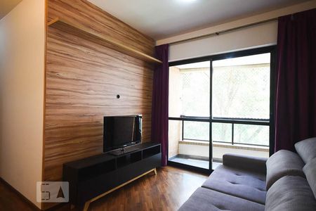 Sala de Tv de apartamento à venda com 2 quartos, 64m² em Vila Andrade, São Paulo