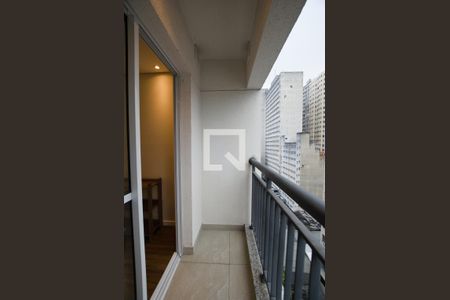 Varanda de apartamento à venda com 1 quarto, 38m² em Liberdade, São Paulo