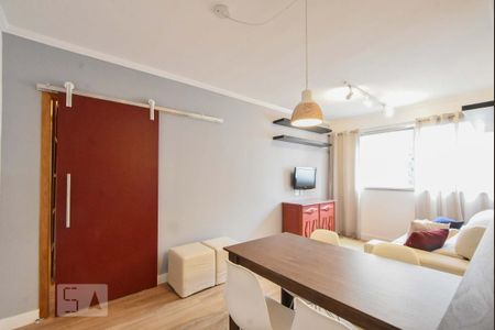 Sala  de apartamento para alugar com 1 quarto, 47m² em Cidade Monções, São Paulo