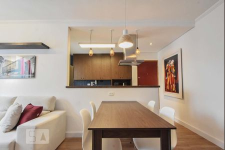Sala de Jantar de apartamento para alugar com 1 quarto, 47m² em Cidade Monções, São Paulo