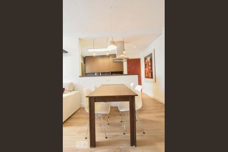 Sala de Jantar de apartamento para alugar com 1 quarto, 47m² em Cidade Monções, São Paulo