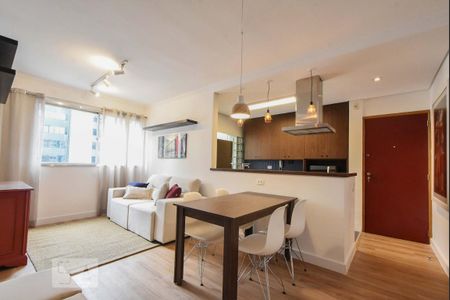 Sala de Jantar de apartamento para alugar com 1 quarto, 47m² em Cidade Monções, São Paulo