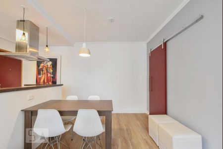 Sala de Jantar de apartamento para alugar com 1 quarto, 47m² em Cidade Monções, São Paulo