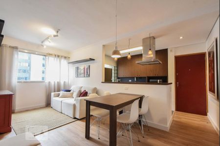 Sala de Jantar de apartamento para alugar com 1 quarto, 47m² em Cidade Monções, São Paulo
