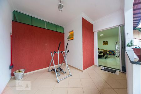 Varanda da Sala de casa à venda com 3 quartos, 517m² em Vila Camilopolis, Santo André