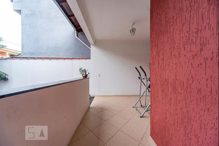 Varanda da Sala de casa à venda com 3 quartos, 517m² em Vila Camilopolis, Santo André