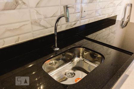 Studio para alugar com 40m², 1 quarto e sem vagaCozinha Pia