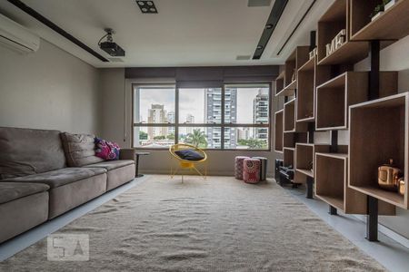 Sala de apartamento para alugar com 2 quartos, 70m² em Campo Belo, São Paulo
