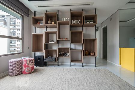 Sala de apartamento para alugar com 2 quartos, 70m² em Campo Belo, São Paulo