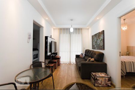 Sala de apartamento para alugar com 1 quarto, 48m² em Centro, São Paulo