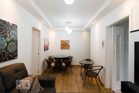 Sala de apartamento para alugar com 1 quarto, 48m² em Centro, São Paulo