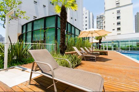 Apartamento para alugar com 48m², 1 quarto e 1 vaga Apartamento para alugar com 48m², 1 quarto e 1 vagaÁrea comum - Piscina 1