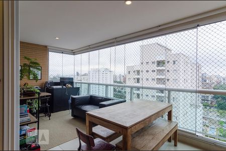Varanda gourmet de apartamento à venda com 2 quartos, 103m² em Vila Clementino, São Paulo