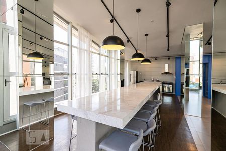 Apartamento para alugar com 32m², 1 quarto e 1 vagaArea Gourmet