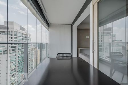 Apartamento para alugar com 49m², 1 quarto e 1 vagaVaranda