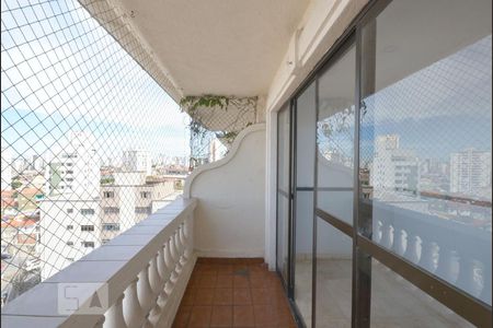 Varanda da Sala de apartamento à venda com 5 quartos, 252m² em Vila Monumento, São Paulo