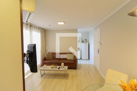 Sala de apartamento para alugar com 2 quartos, 52m² em Vila Olímpia, São Paulo