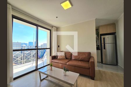 Sala de apartamento para alugar com 2 quartos, 52m² em Vila Olímpia, São Paulo