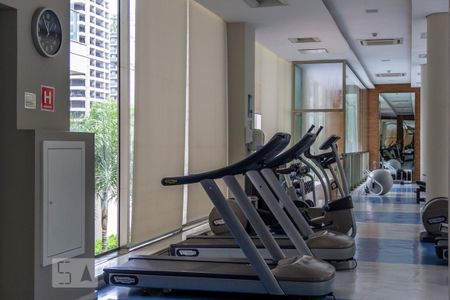 Apartamento para alugar com 61m², 1 quarto e 1 vaga Apartamento para alugar com 61m², 1 quarto e 1 vagaAcademia