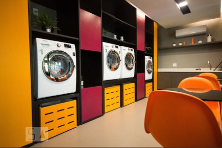 Studio à venda com 35m², 1 quarto e 1 vagaLavanderia