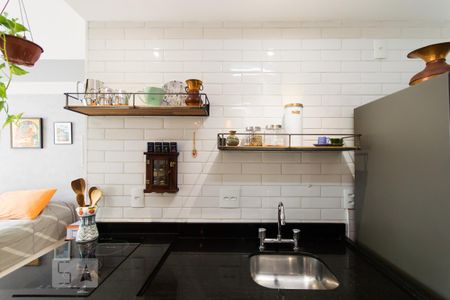 Studio à venda com 35m², 1 quarto e 1 vagaCozinha
